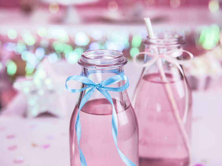 Γαλάζια σατέν φαρδιά κορδέλα (25m)