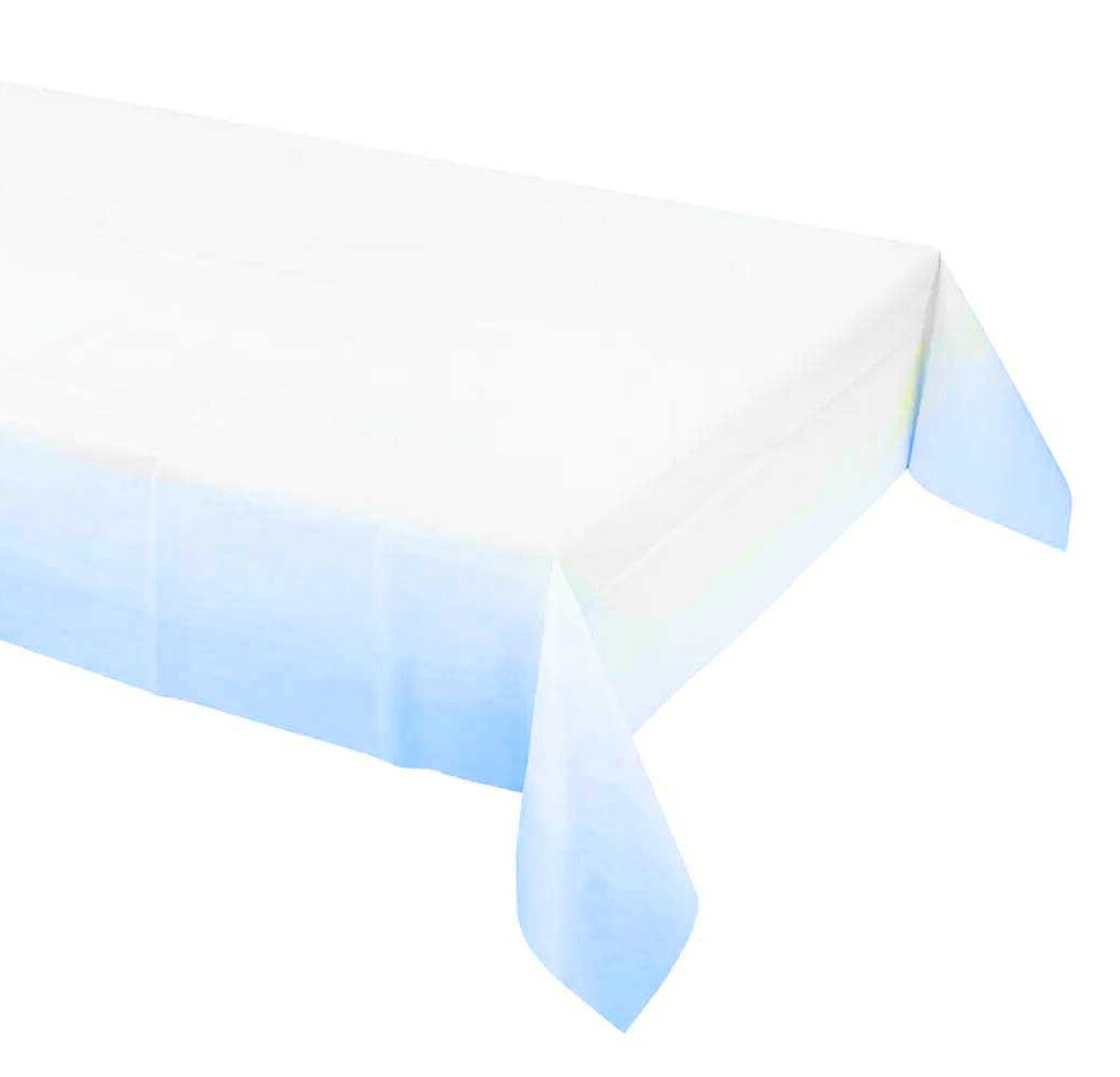 Γαλάζιο Ombre Τραπεζομάντηλο χάρτινο