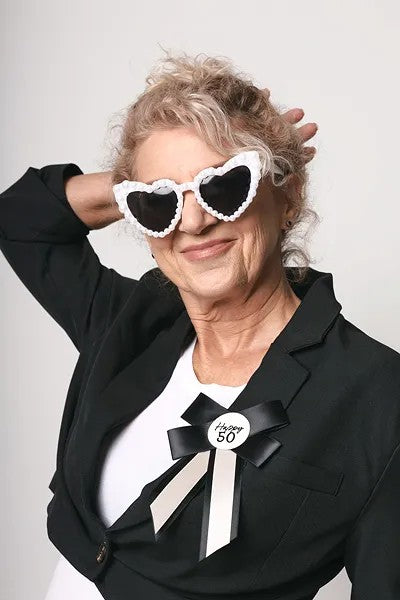 Γυαλιά Καρδιές με πέρλες (λευκά)