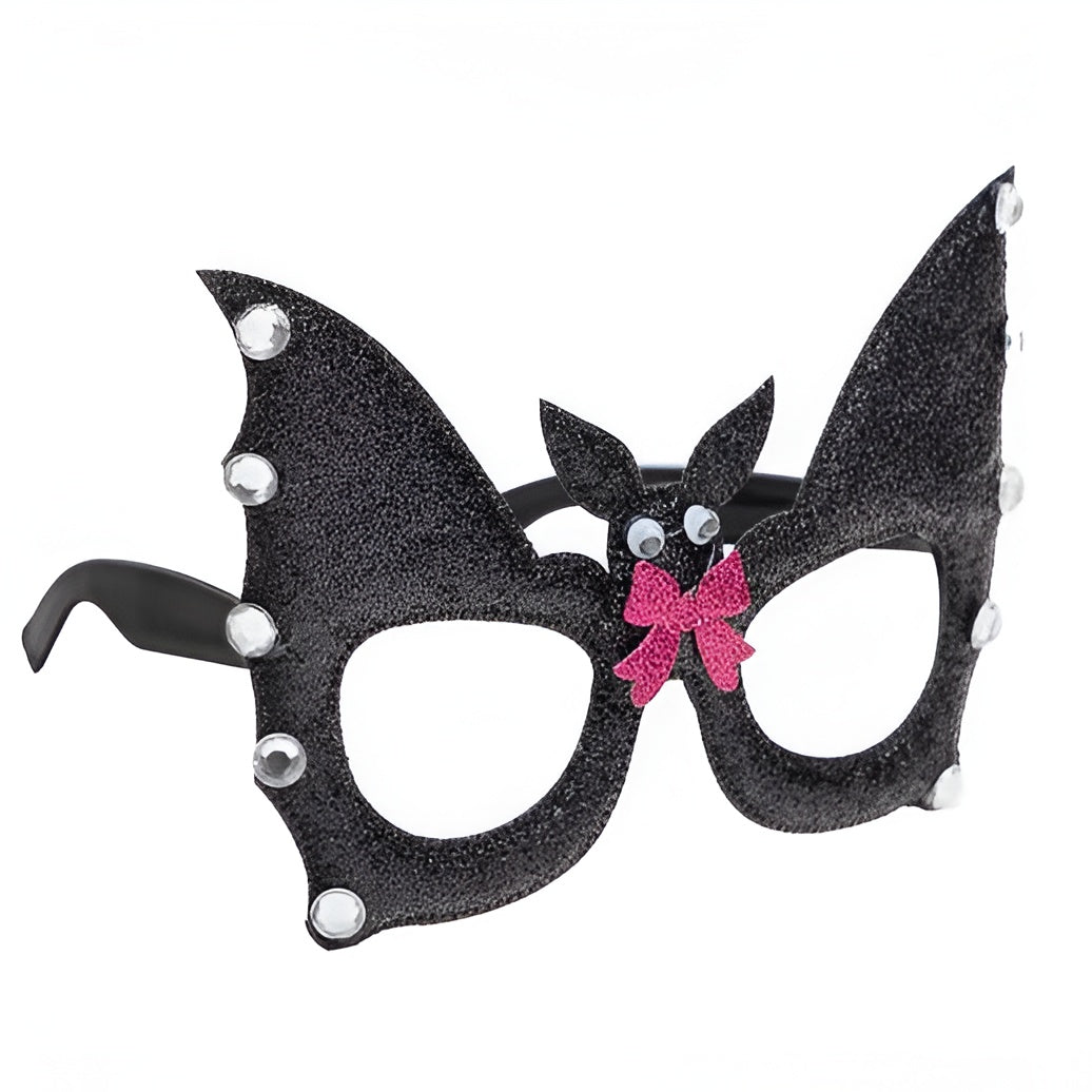 Γυαλιά Νυχτερίδα με Ροζ Φιόγκο