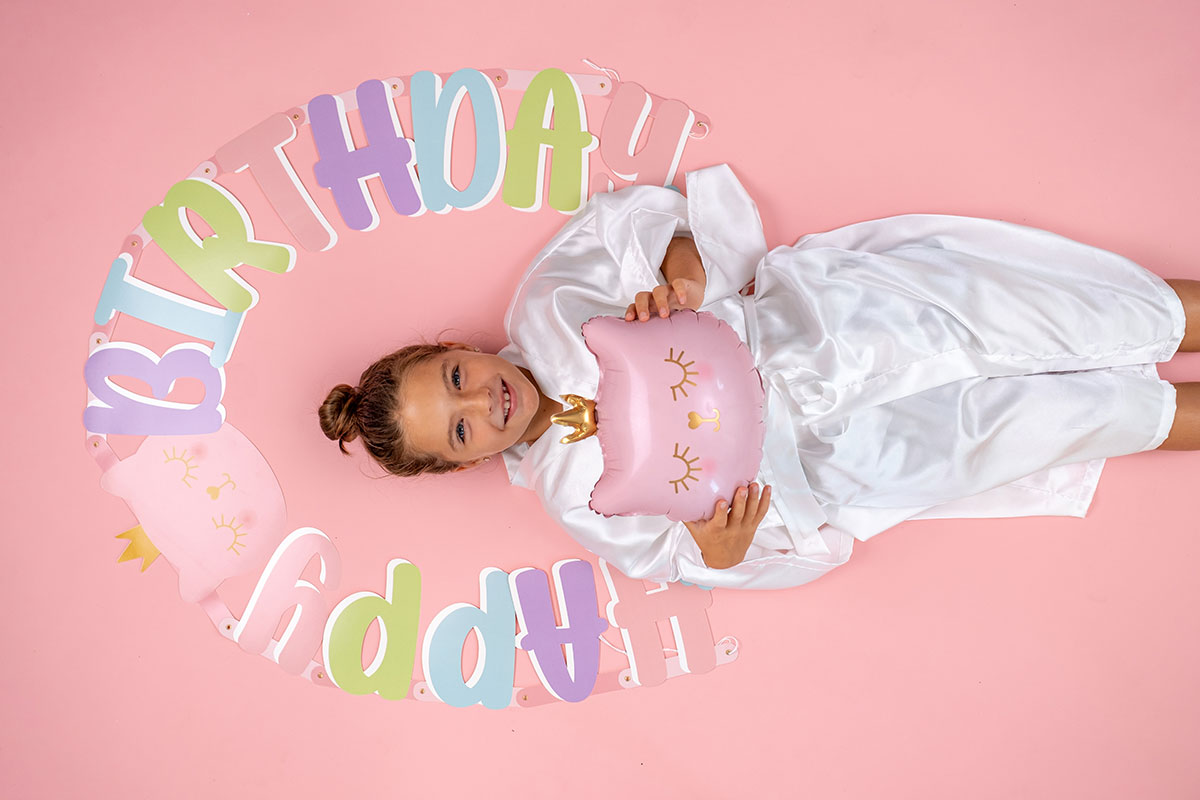 Γιρλάντα Birthday Γατούλα Πριγκίπισσα 2m