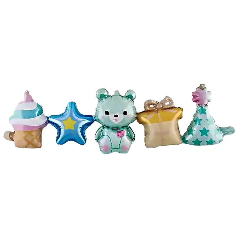 Γιρλάντα ενιαίο Μπαλόνι Baby Boy