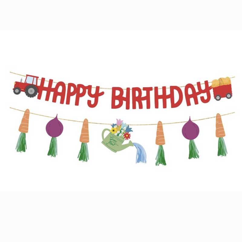 Γιρλάντα Γενεθλίων Φάρμα 4,25m