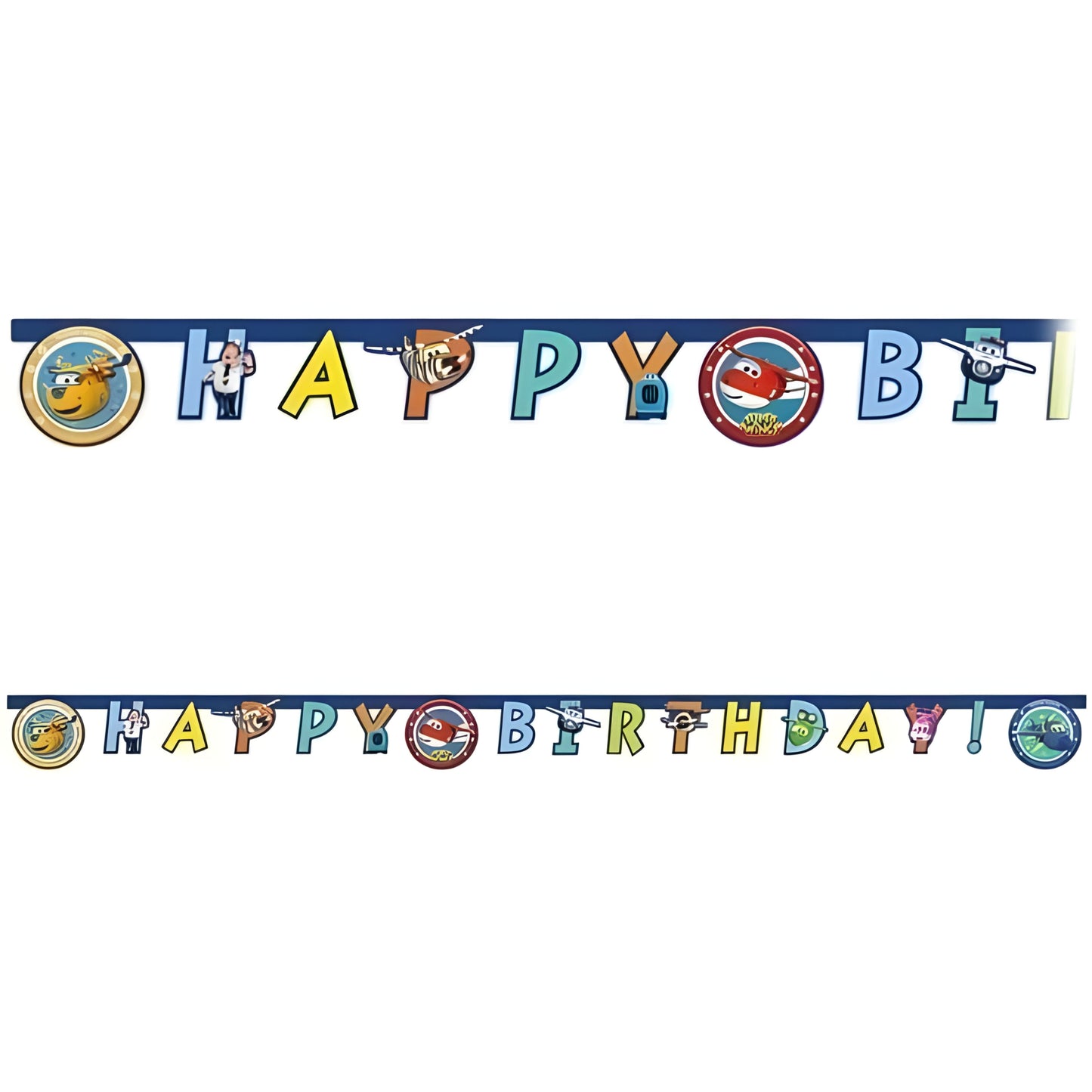 Γιρλάντα Happy Birthday - Super Wings (200 cm)
