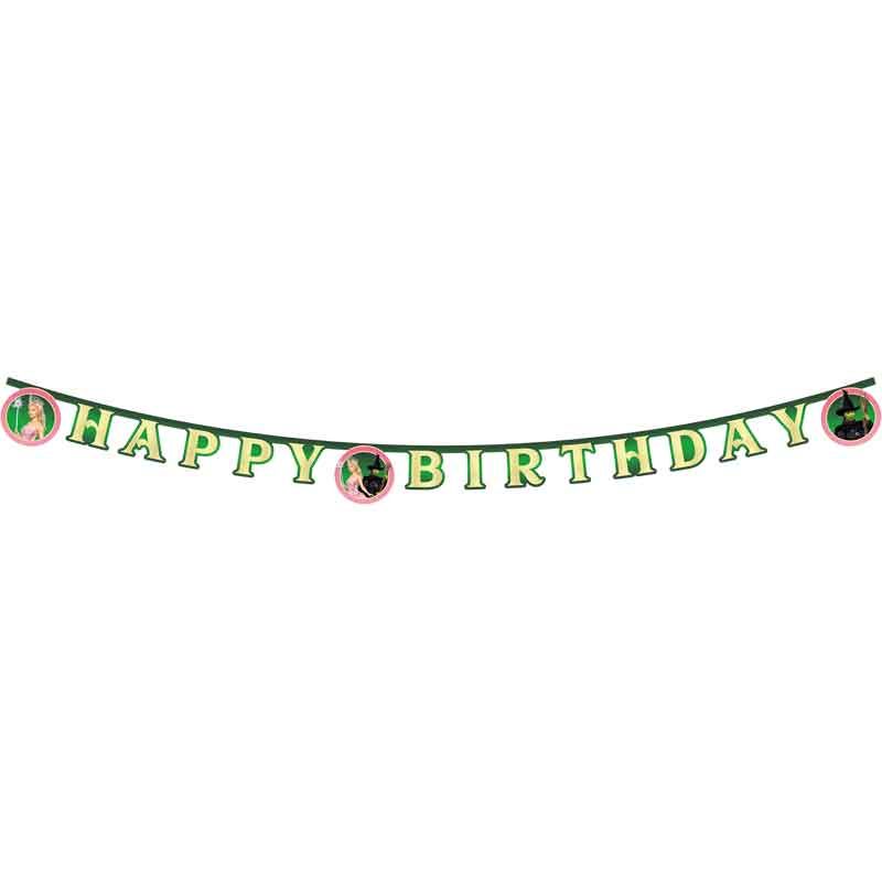 Γιρλάντα Happy Birthday Wicked (200cm)