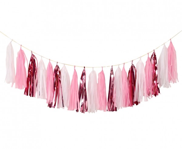 Γιρλάντα με Φούντες Baby Girl 2.5m