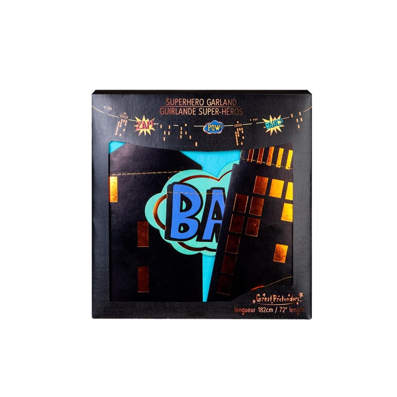 Γιρλάντα Superhero Κτήρια