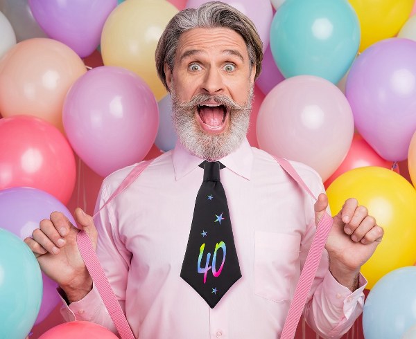 Γραβάτα 40th Birthday
