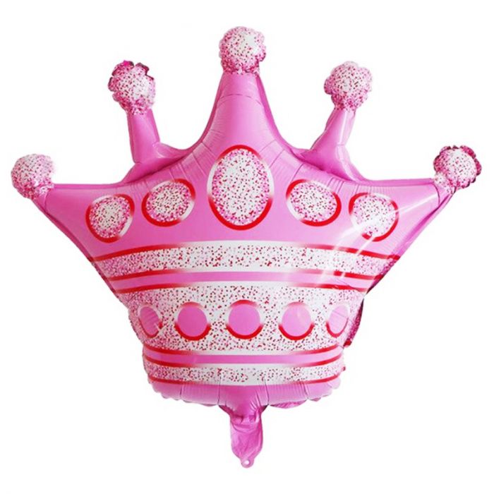 Junior Shape Μπαλόνι ροζ Κορώνα
