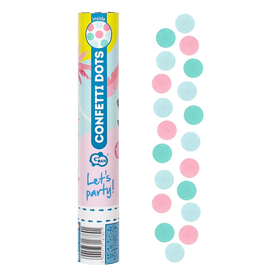 Κανονάκι με Κομφετί Let's Party