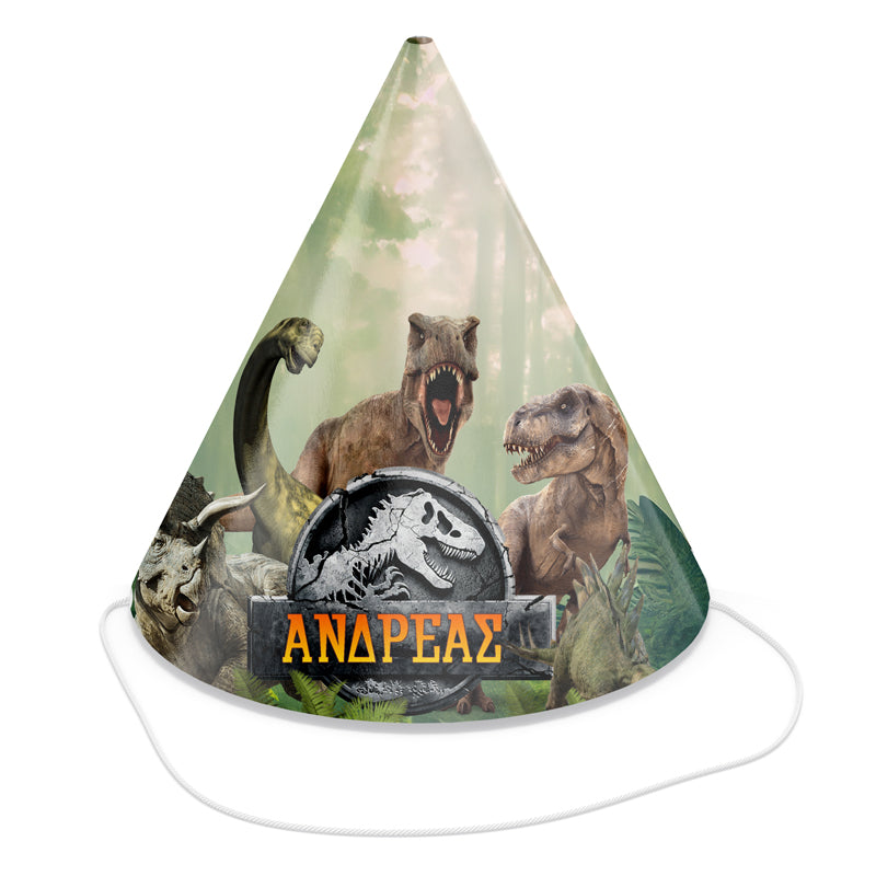 Καπελάκια πάρτυ Jurassic World (4 τεμ)