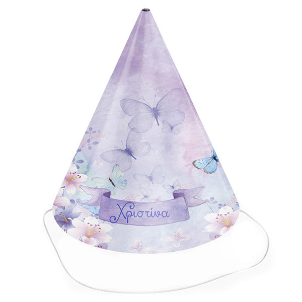 Καπελάκι πάρτυ Πεταλούδες (4 τεμ)
