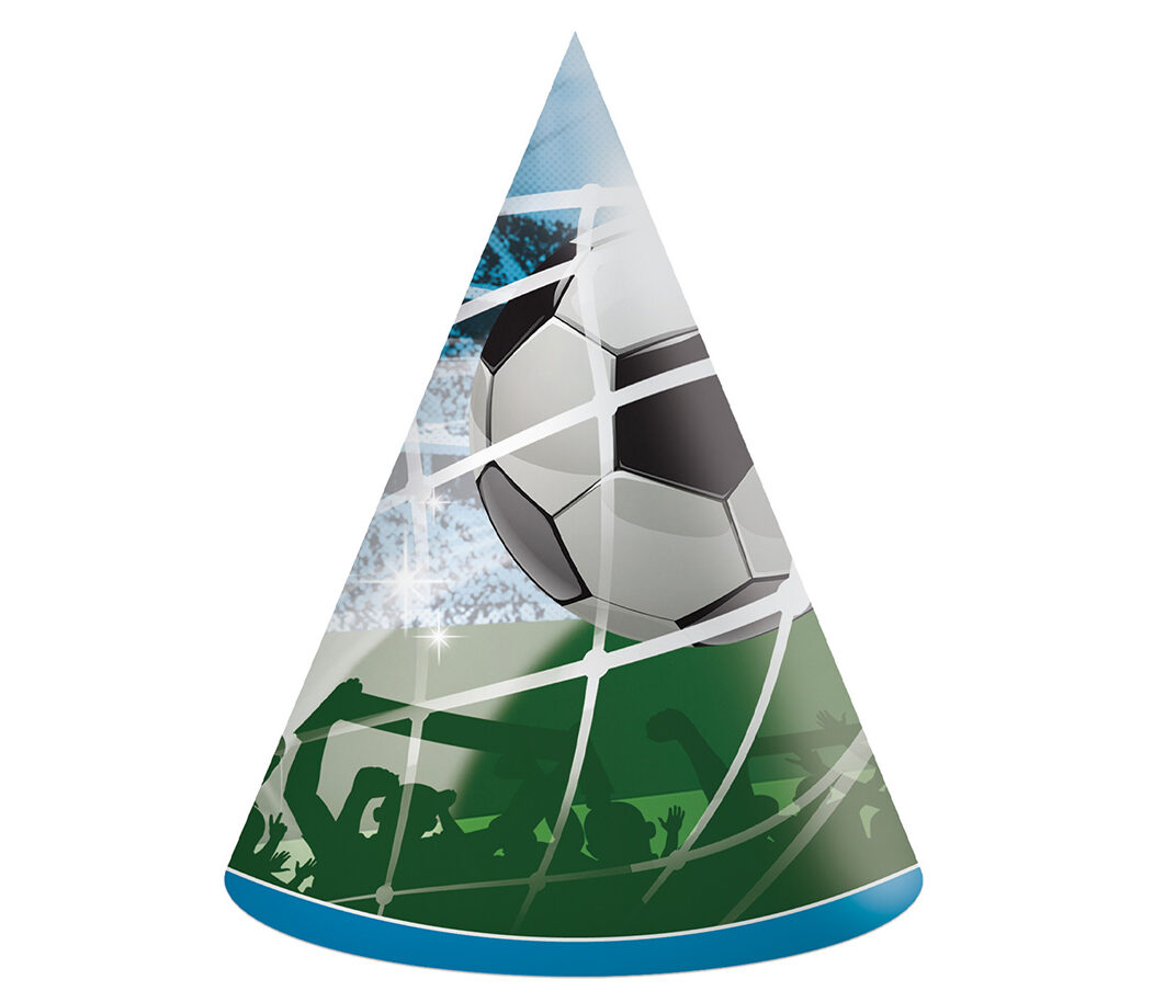 Καπελάκια πάρτυ Ποδόσφαιρο (6 τεμ)