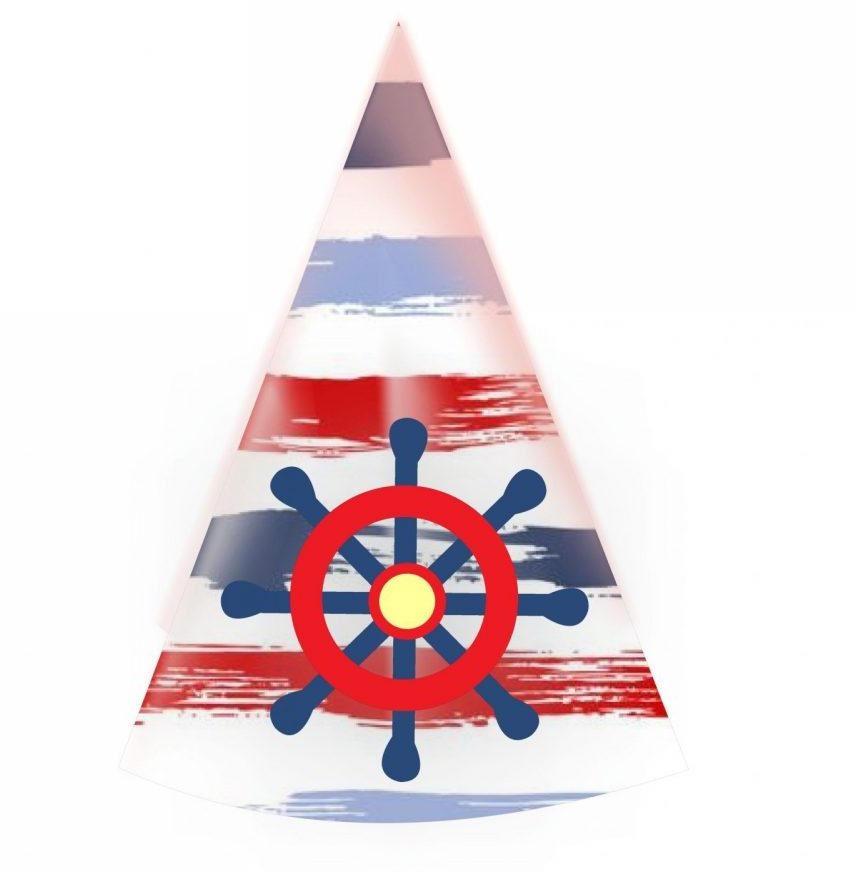 Καπελάκια πάρτυ Ναυτικό (4 τεμ)