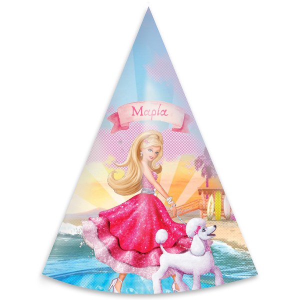 Καπελάκια πάρτυ Barbie (4 τεμ)