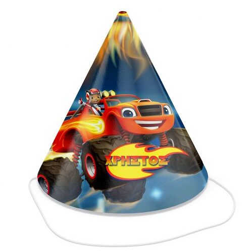 Καπελάκια πάρτυ Blaze (4 τεμ)