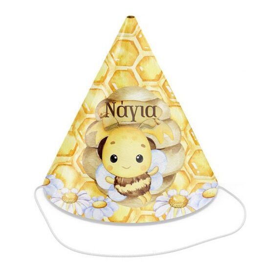 Καπελάκια πάρτυ Μελισσούλα (4 τεμ)
