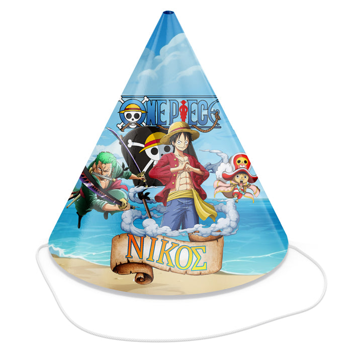 Καπελάκια πάρτυ One Piece (4 τεμ)