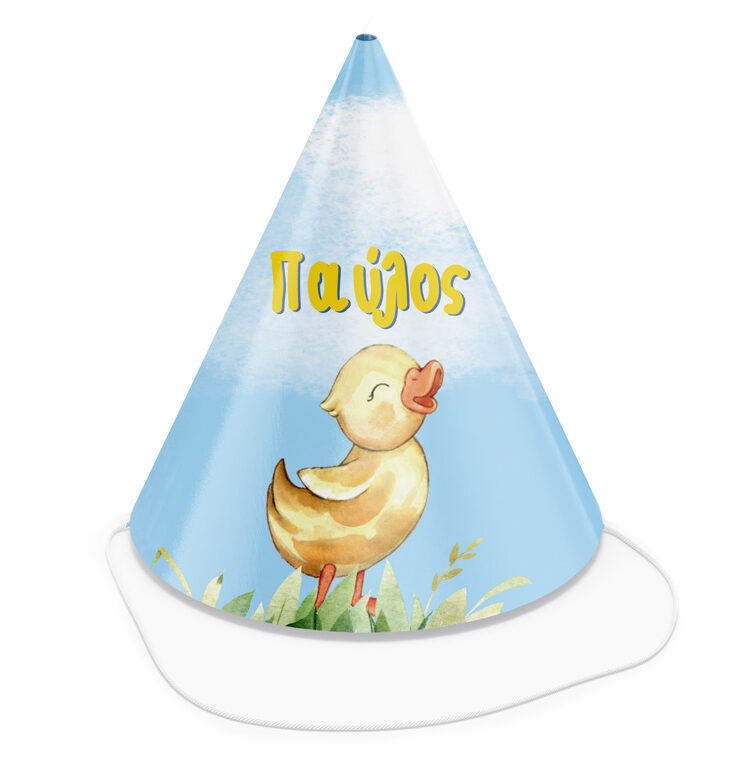 Καπελάκια πάρτυ Παπάκι (4 τεμ)
