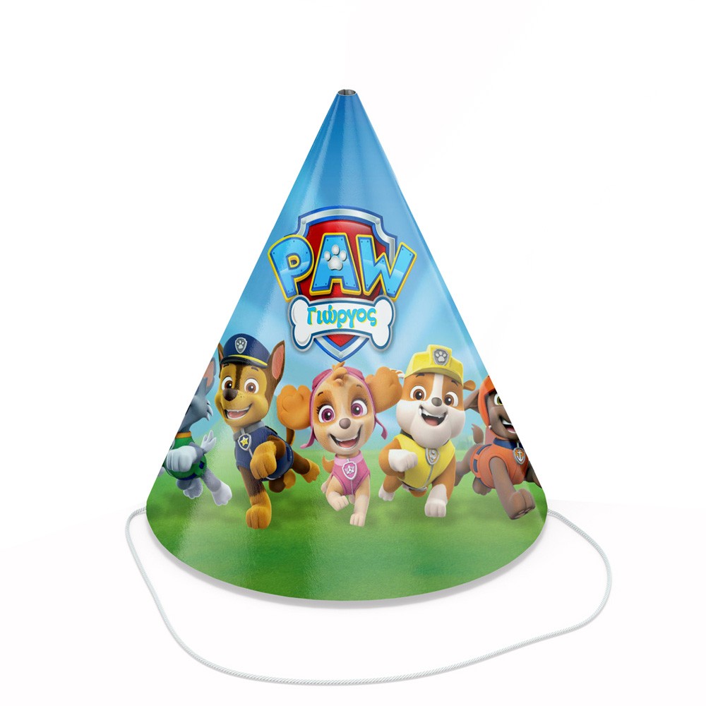 Καπελάκια πάρτυ Paw Patrol (4 τεμ)