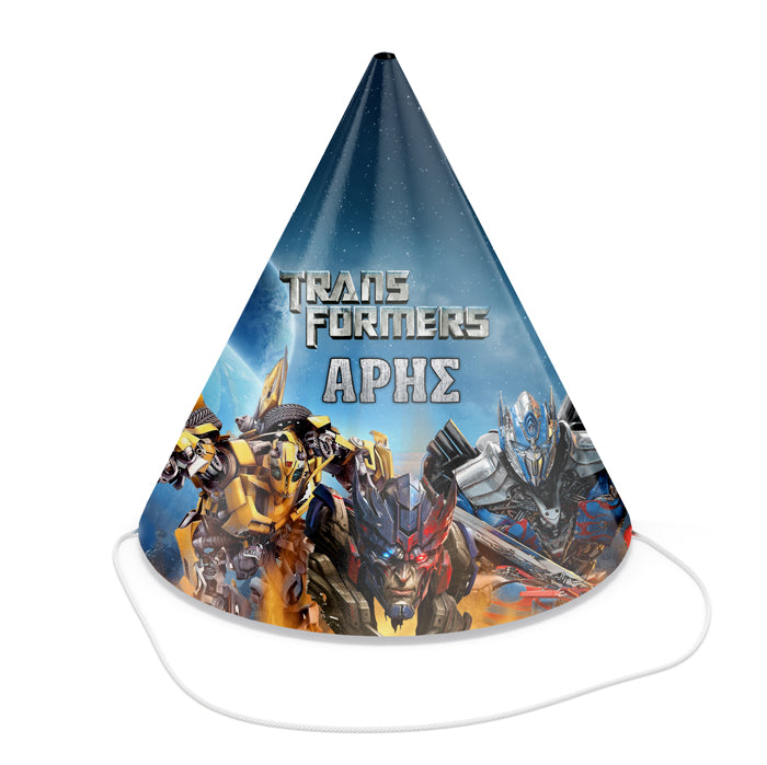 Καπελάκια πάρτυ Transformers (4 τεμ)