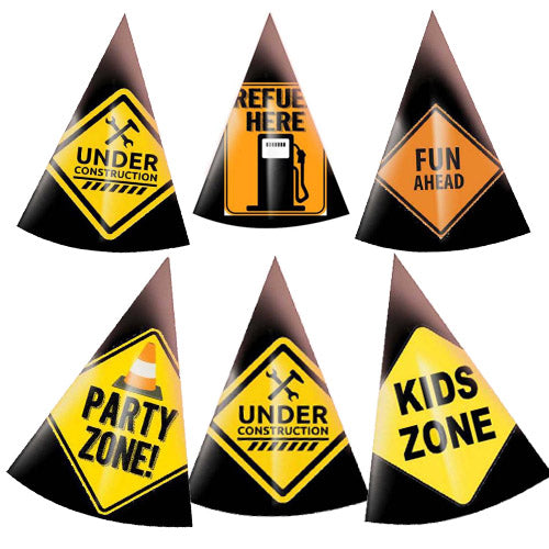 Καπελάκια Under Construction (4 τεμ)