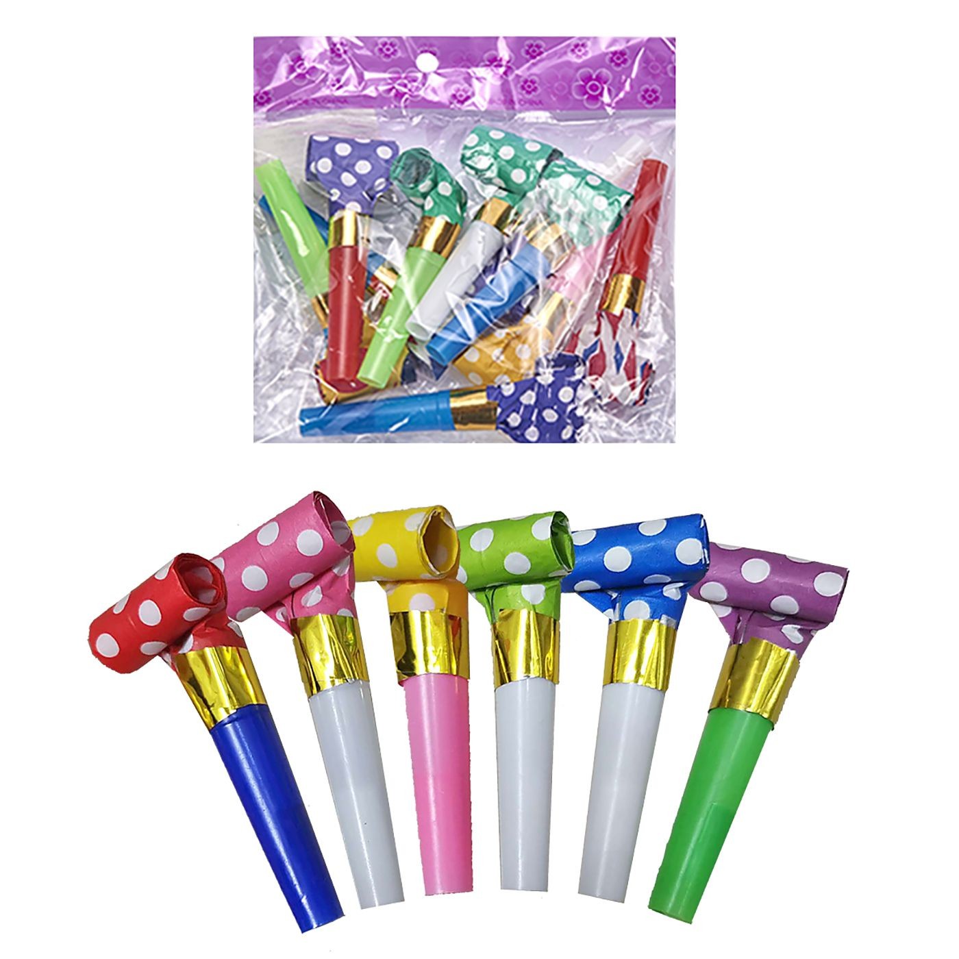 Καραμούζες πάρτυ Πουά (10 τεμ)