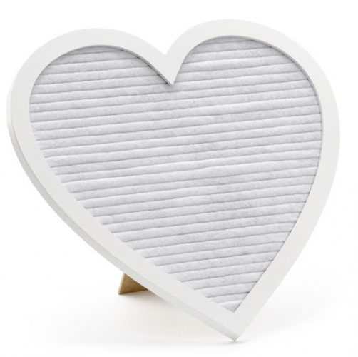 Καρδιά - Πίνακας με Γράμματα