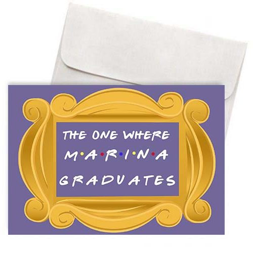 Κάρτα Αποφοίτησης "Friends"