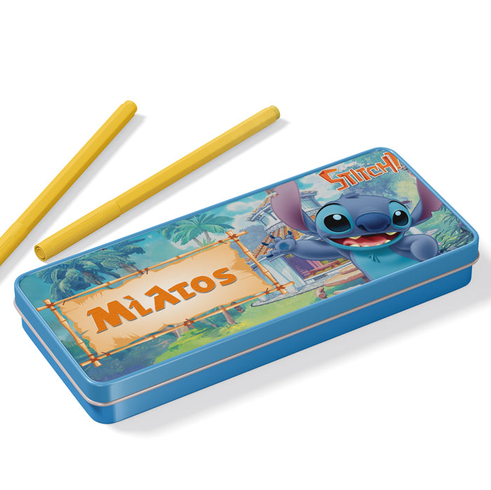 Κασετίνα με όνομα - Stitch