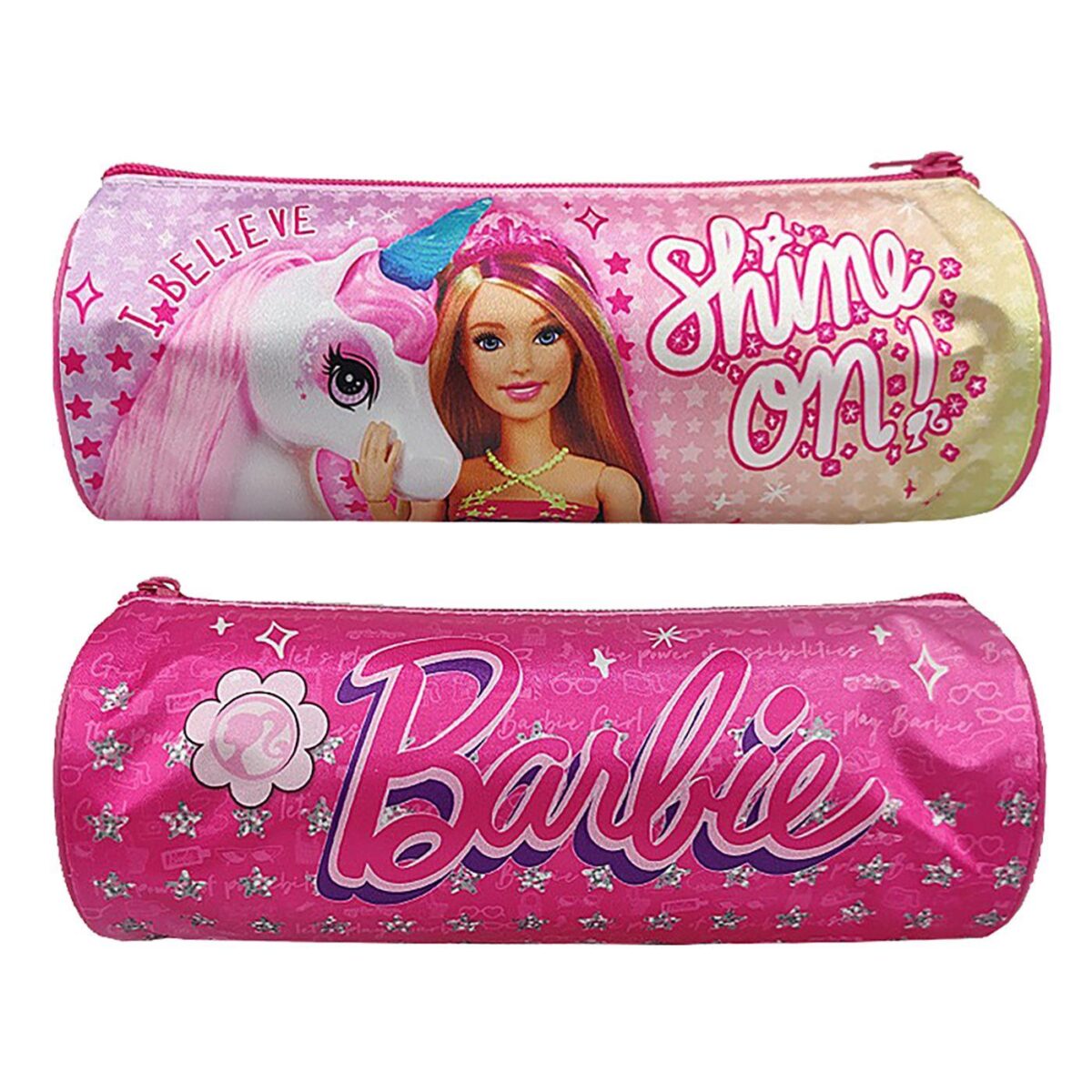 Κασετίνα βαρελάκι - Barbie