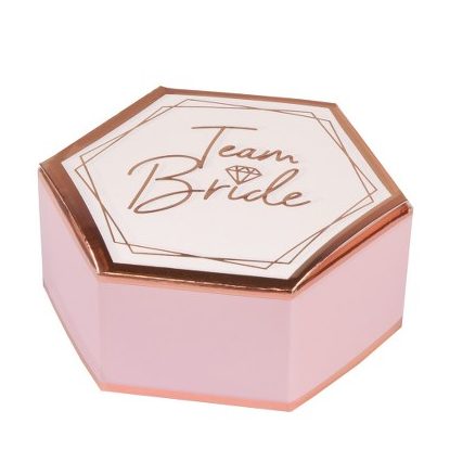 Κουτάκια δώρου Team Bride (6 τεμ)
