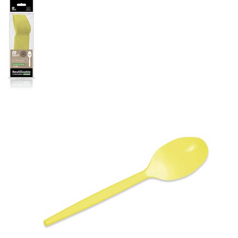 Κουταλάκια Κίτρινα (15 τεμ)