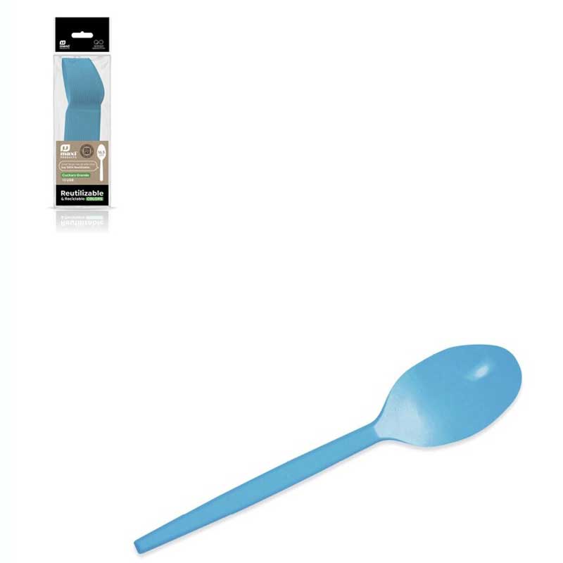 Κουταλάκια πάρτυ Γαλάζια (15 τεμ)