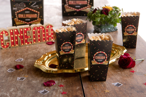 Κουτί Ποπκορν Hollywood (8 τεμ)