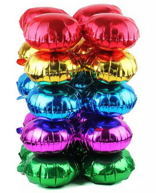 Κόκκινο Foil Μπαλόνι 4πλο για γιρλάντα 40 cm