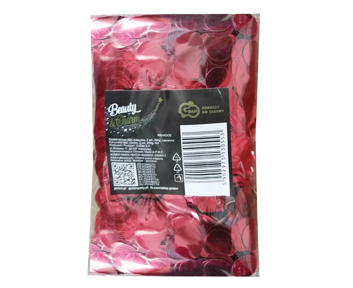 Κόκκινο Κομφετί 250gr