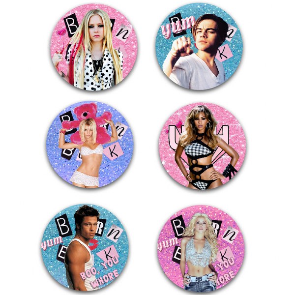 Κονκάρδες 2000s (6 τεμ)