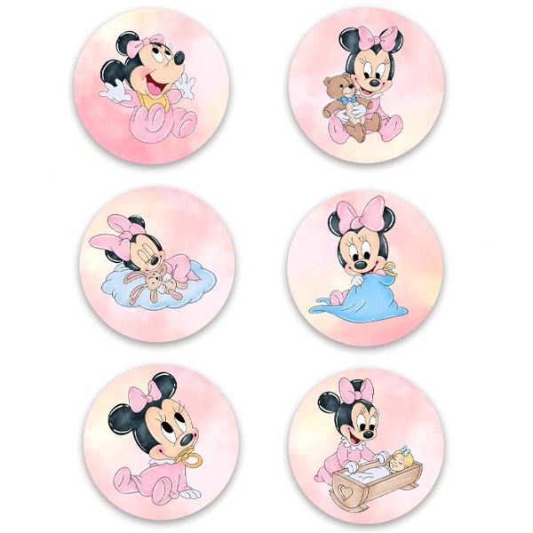 Κονκάρδες Baby Minnie (6 τεμ)