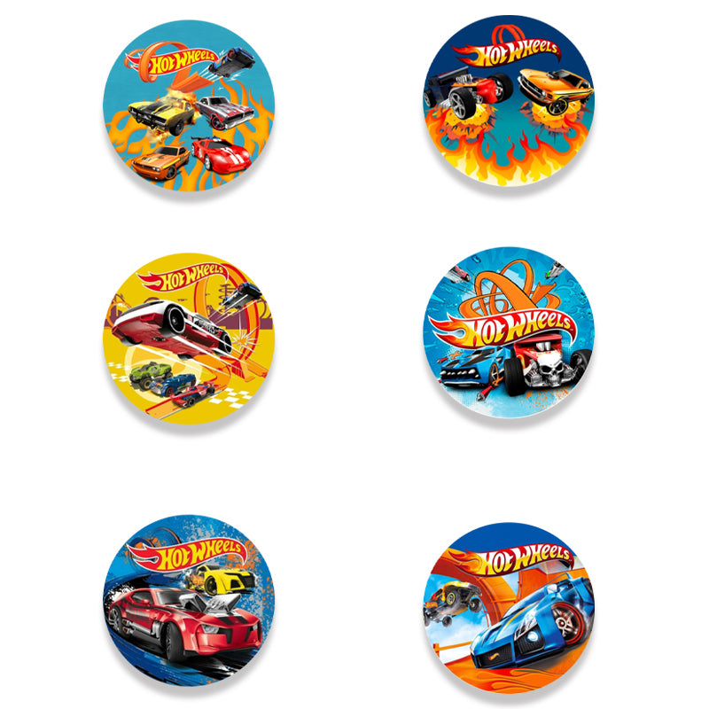 Κονκάρδες Hot Wheels (6 τεμ)