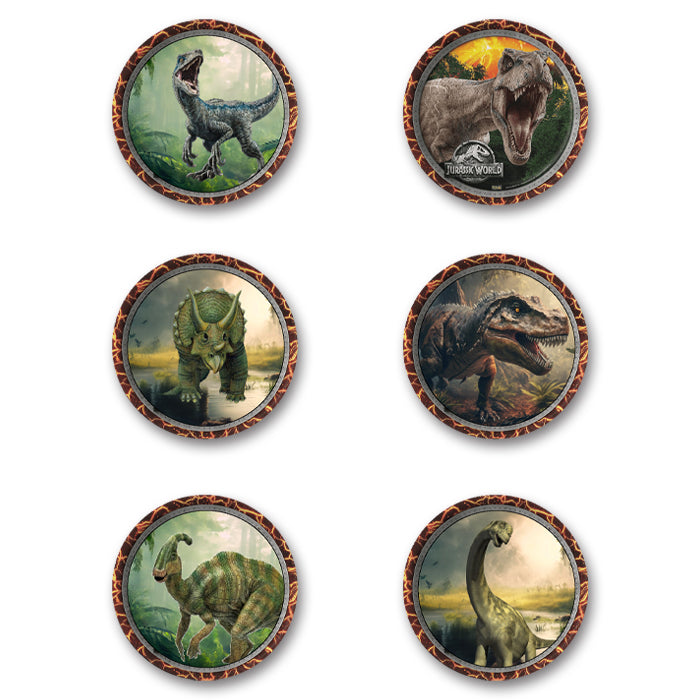Κονκάρδες Jurassic World (6 τεμ)