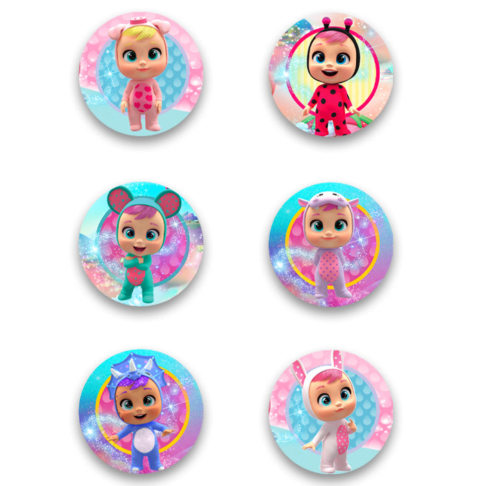 Κονκάρδες Κλαψουλίνια (6 τεμ)