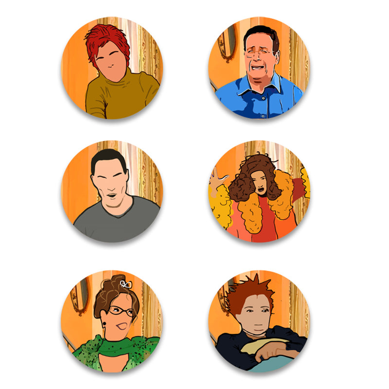 Κονκάρδες Κωνσταντίνου και Ελένης (6 τεμ)