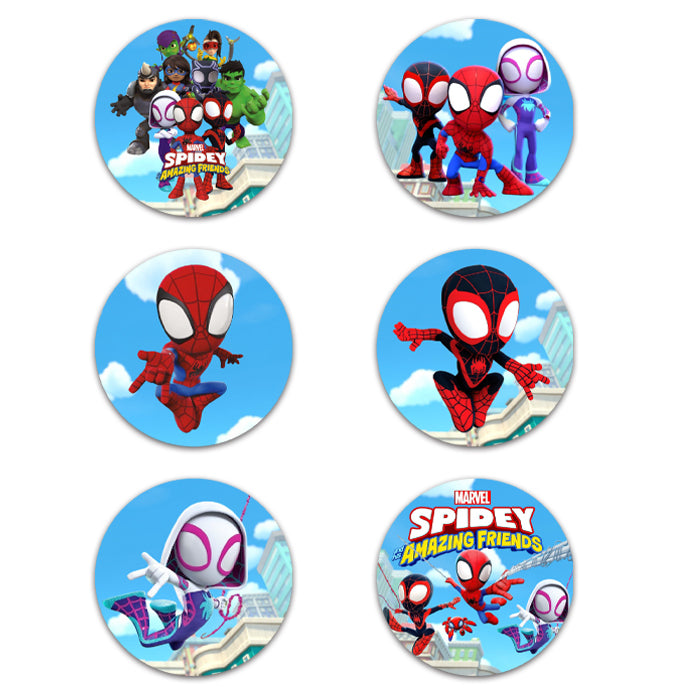 Κονκάρδες Spidey (6 τεμ)