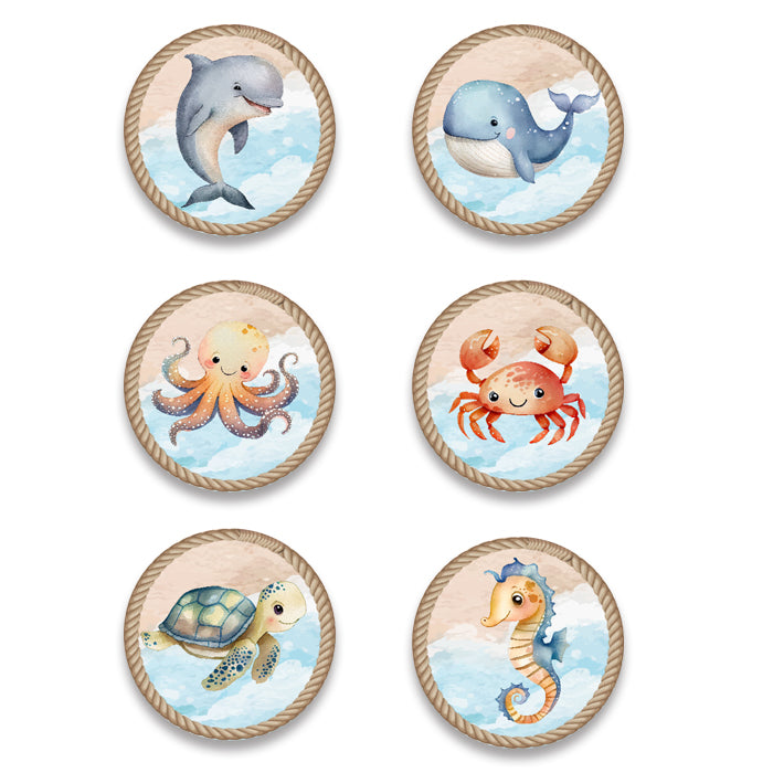 Κονκάρδες Θάλασσα (6 τεμ)