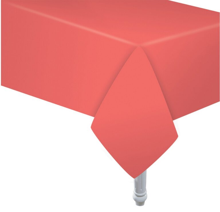 Κοραλί Τραπεζομάντηλο χάρτινο