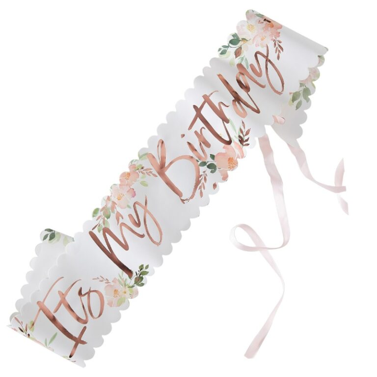 Κορδέλα It's My Birthday Φλοράλ