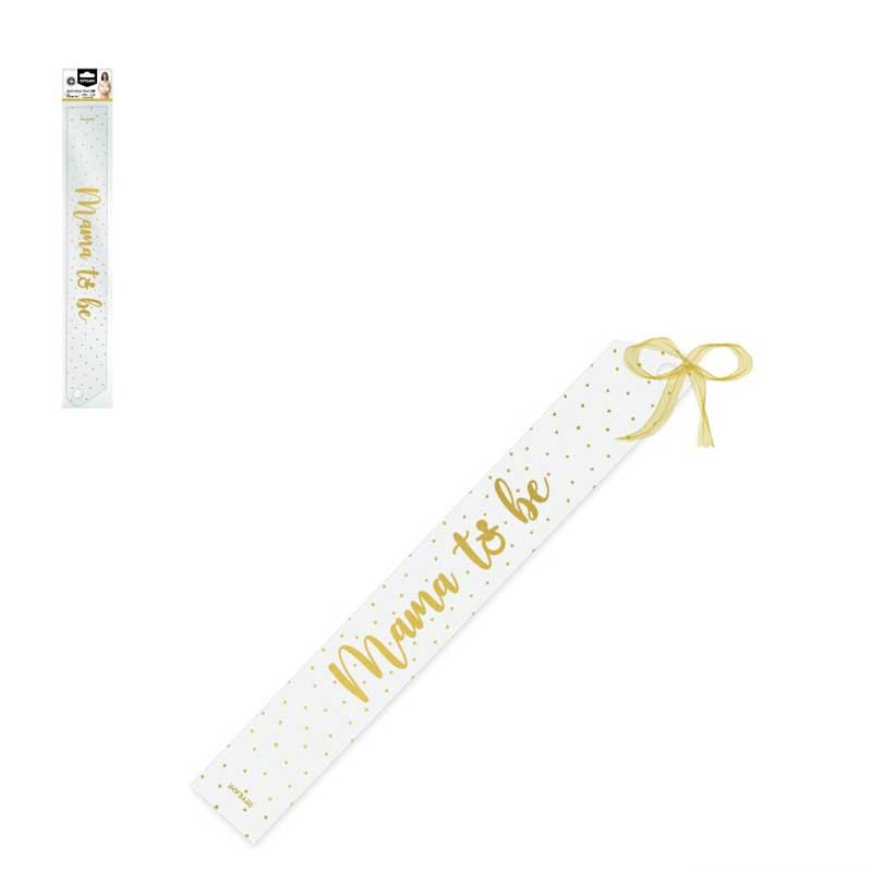 Κορδέλα λευκή Mama To Be 1.5m