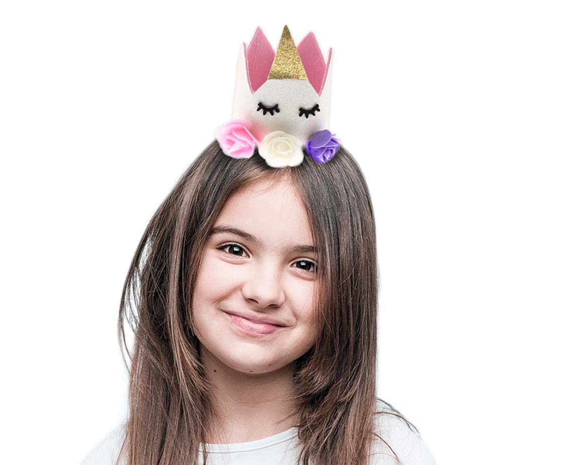 Κορώνα Μονόκερος με γκλίτερ