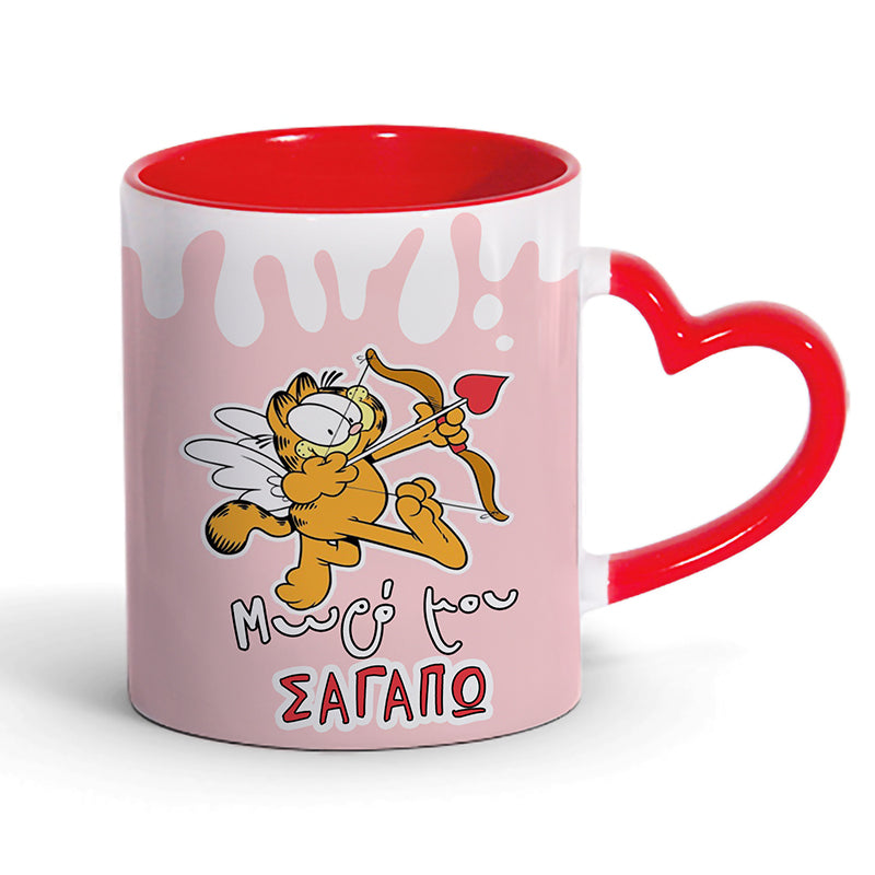 Κουτί Καρδιά με Δώρα για Ζευγάρι - Garfield